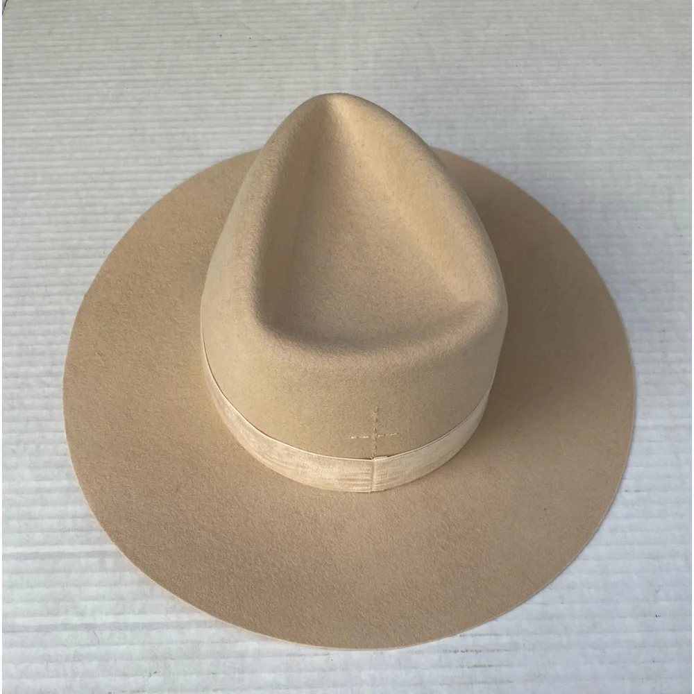 NWT Lack of Color Benson Rancher Beige Wool Velvet Band Size M - Picture 2 of 16